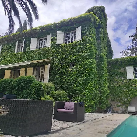 Villa Mas Provencal De Caractere Avec Vue *